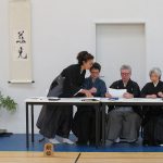 Les sensei organisés en jury